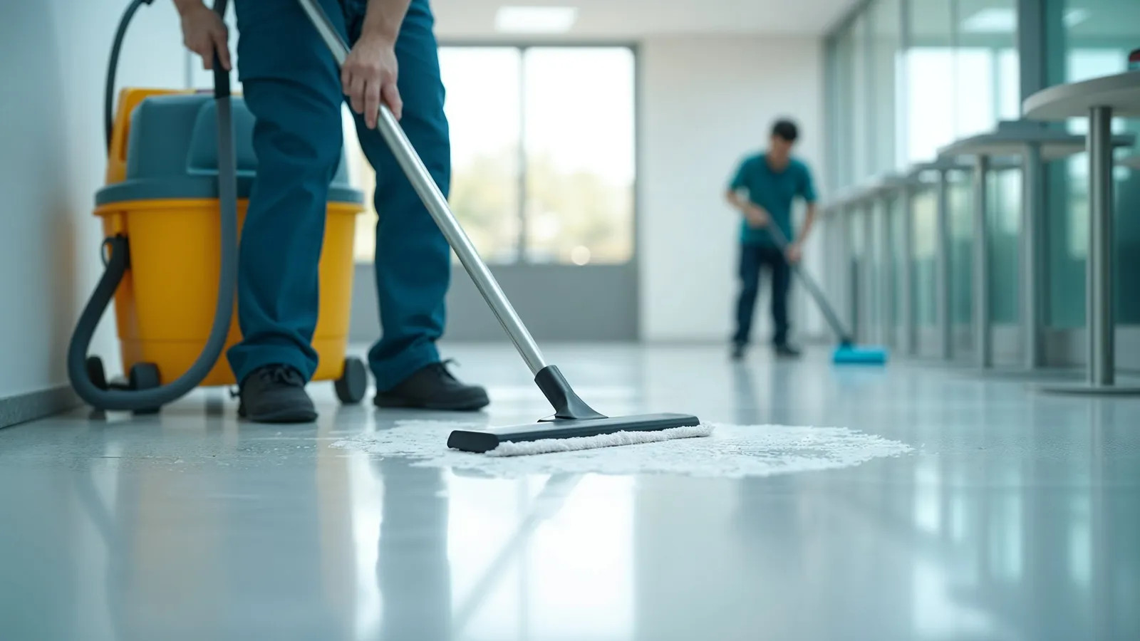 professional cleaning in progress 316438